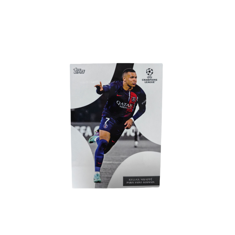 Topps Mbappé, Minimalist Collection, Handsome Selection Player Card, Card Quality Guaranteed Sports Cards 1 Pc