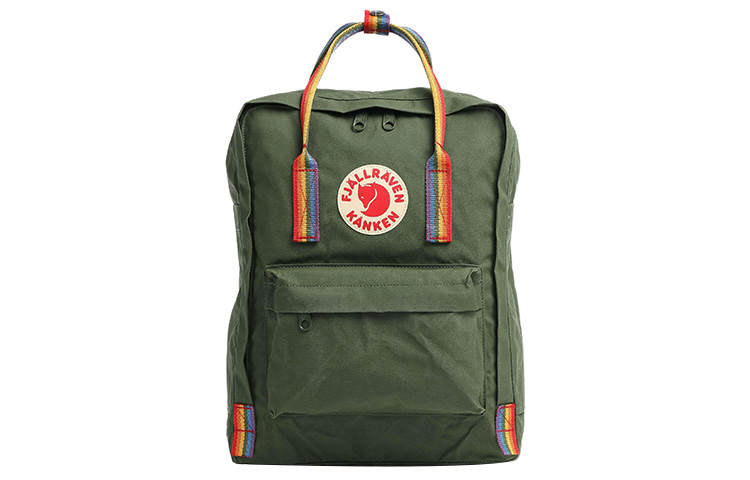 Fjallraven Kanken 16L Backpack Outdoor Bag Vinylon Spruce Green Unisex