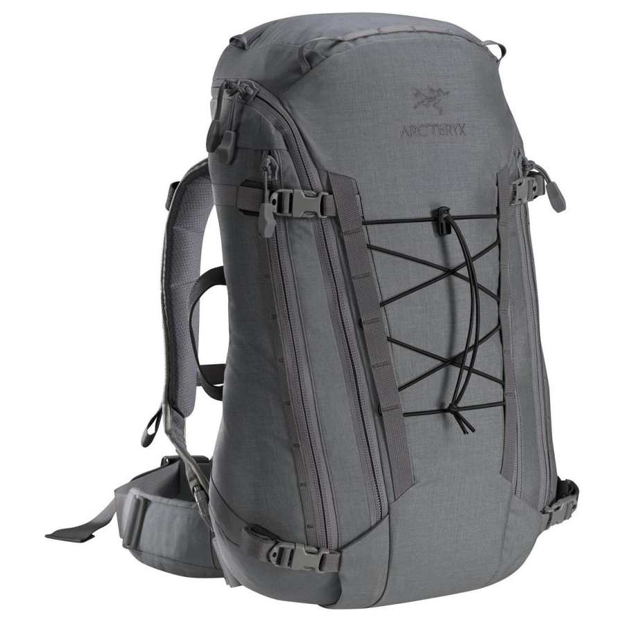 Arcteryx Arc'teryx Assault Mountaineering Bag Backpack Outdoor Bag Plain Weave Gray Unisex