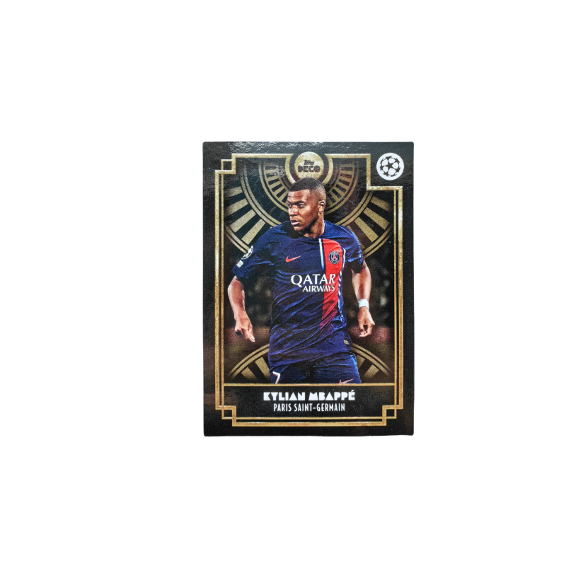 Topps Mbappé Big Paris, France, Transfer To Real Madrid Decal, Player Card, Card Quality Universal Sports Cards 1 Pc