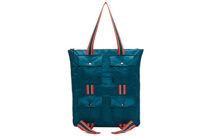 Nike Nike Pocket Polyester Tote Bag, Shopping Bag, Handbag Regular Unisex Lake Blue