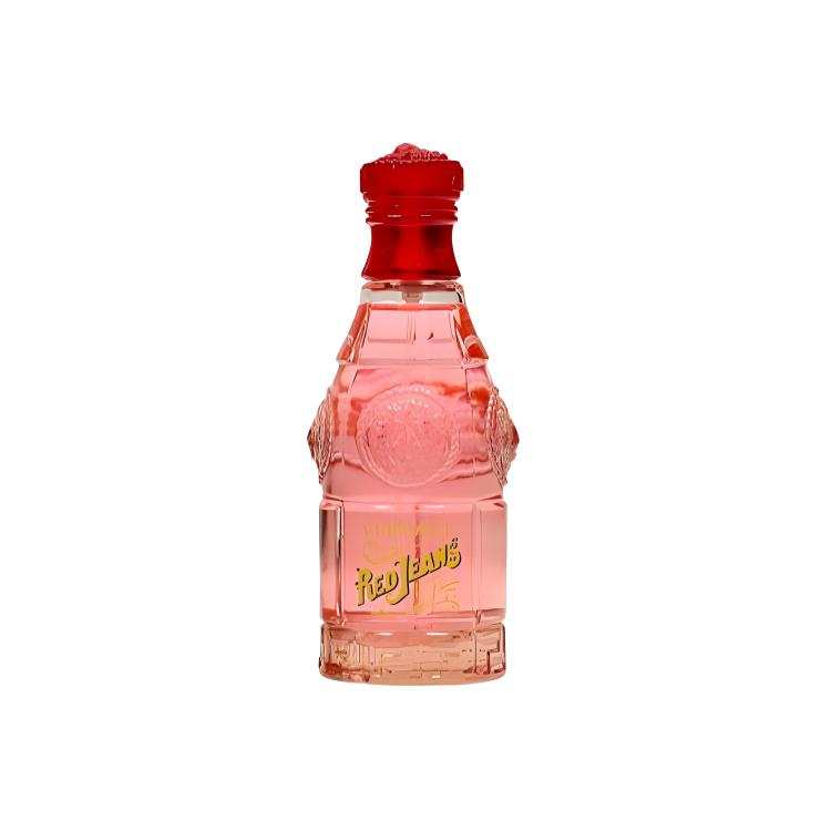 VERSACE Denim Red Cola Women's Perfume Floral Fruity Scent Family Eau De Toilette Freesia Violet