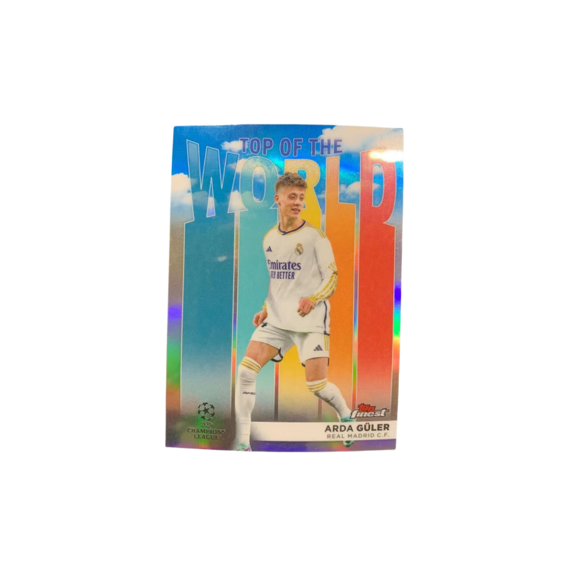 Topps Güler Real Madrid, Turkey, World Summit Teca Player Card, Card Access Pass Sports Cards 1 Pc