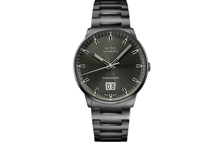 MIDO Commander Automatic Mechanical Movement 50m Waterproof Men's Watches Watch 42mm Black Dial