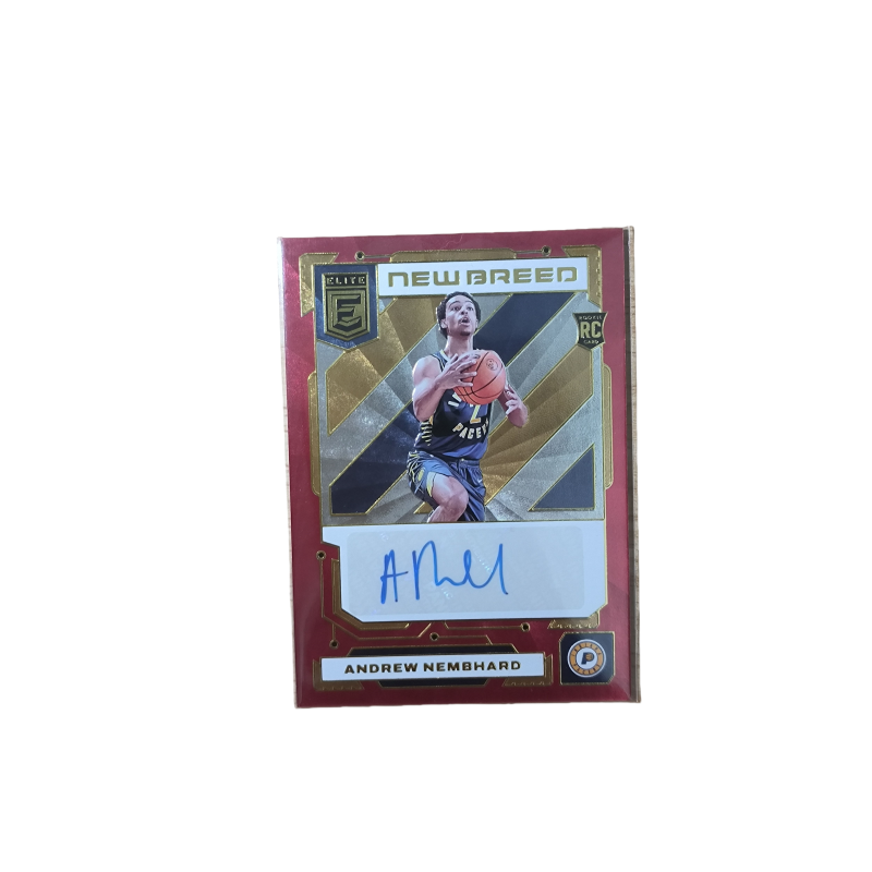 PANINI 2022 23 Elite Andrew Nembhard Rising Stars RC41/49 Sticker Card Pass Sports Cards 1 Pc