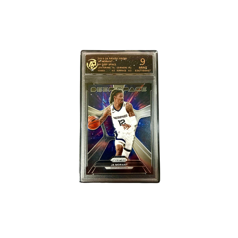 PANINI PRIZM Morant Player Card, Grizzlies Team Universe Collection, Court Figure Print Dribbling Highlight Card