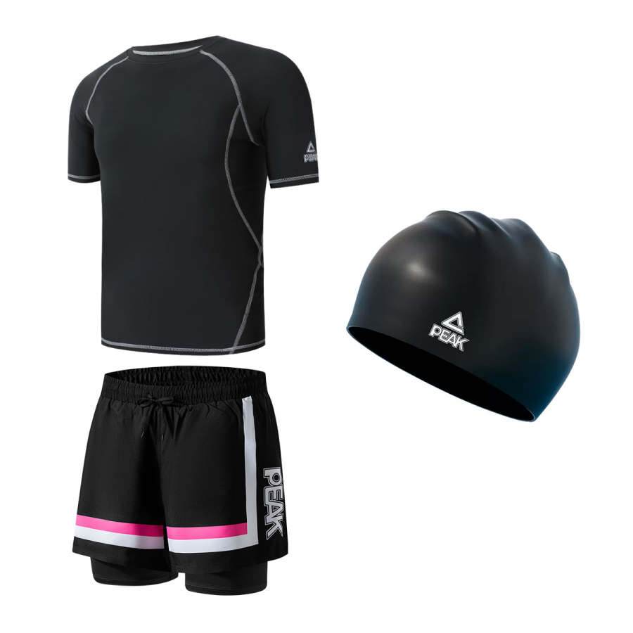 PEAK Swimming Sets Polyester, Elastane Water Amusement Park, Seaside, Indoor Swimming Pool, Hot Spring Outdoor Unisex
