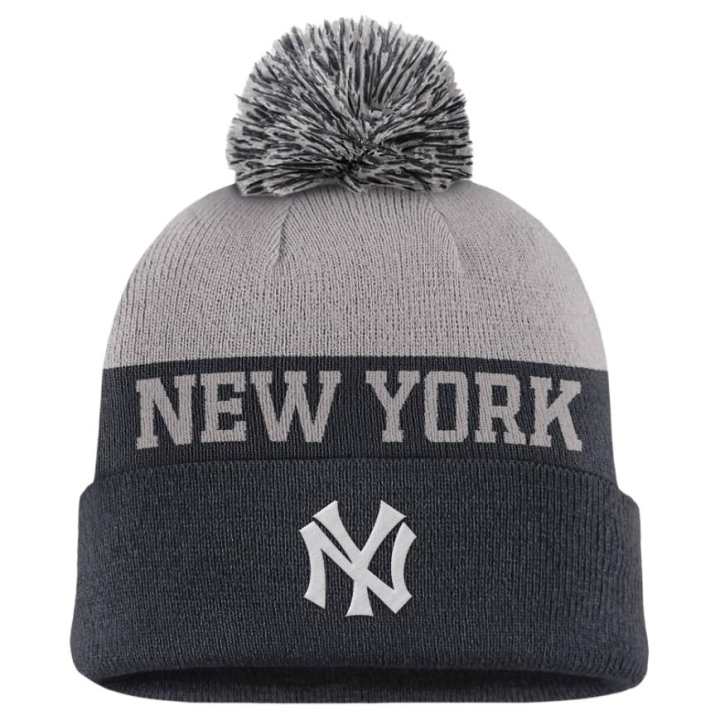 Nike Nike New York Yankees Rewind Peak Men's Nike Mlb Cuffed Pom Beanie
