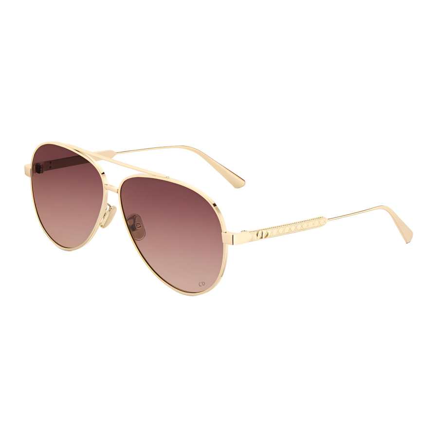 DIOR DIOR Aviator Sunglasses Unisex Gold