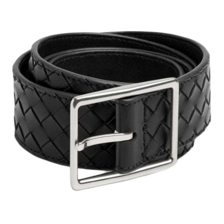 Bottega Veneta Intrecciato Buckle Belt