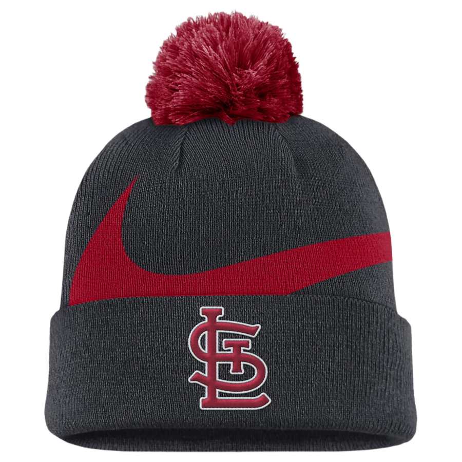 Nike Nike St. Louis Cardinals Peak Men's Nike Mlb Cuffed Pom Beanie