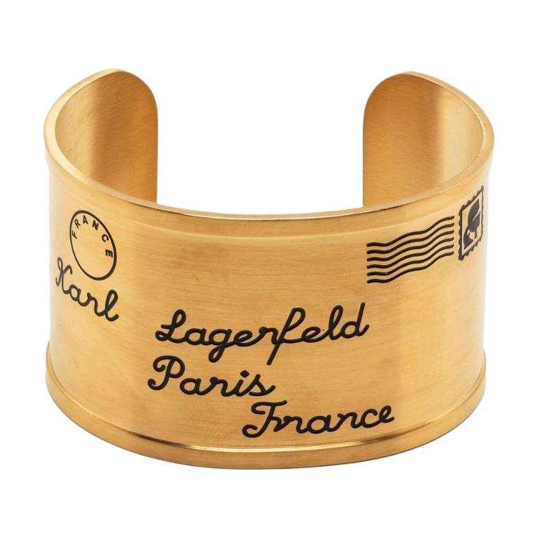 KARL LAGERFELD / Karl Lagerfeld Jeans Gold Bangles Women's Gold