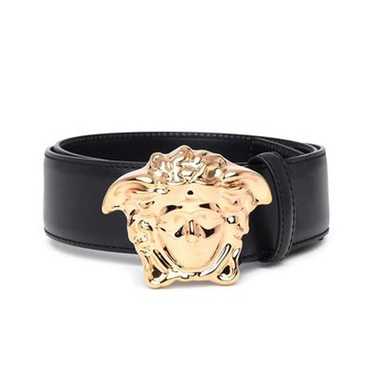 VERSACE VERSACE Original Design Leather Belts Men's Black