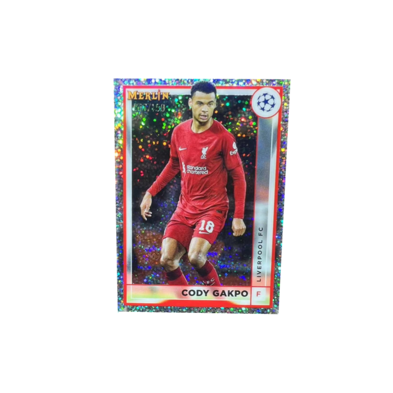 Topps MEILIN Merlin, Jakuzi, Liverpool, Netherlands, Soccer Ball, Player Card, Card Collection Pass Sports Cards 1 Pc