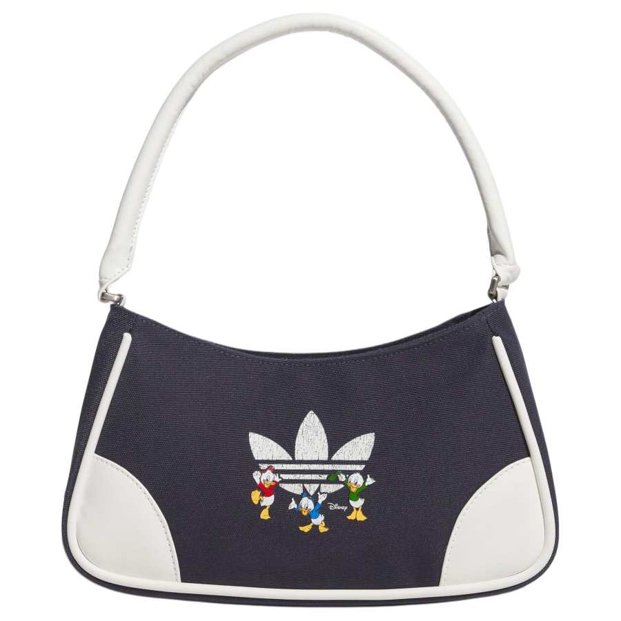 Adidas Originals Trefoil Disney, Collaboration Polyester Underarm Shoulder Bag Regular Women's Dark Navy Blue
