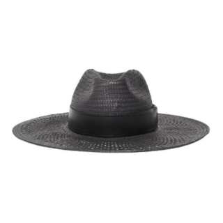 'S MAX MARA Brand Logo Paper Hats & Caps Unisex Black