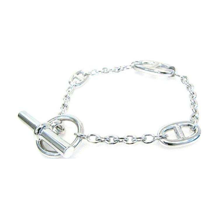 HERMES HERMES Farandole 925 Sterling Silver Bracelets Women's Silver