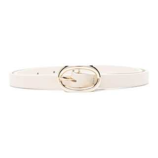 Anine Bing Logo Embossed Belt