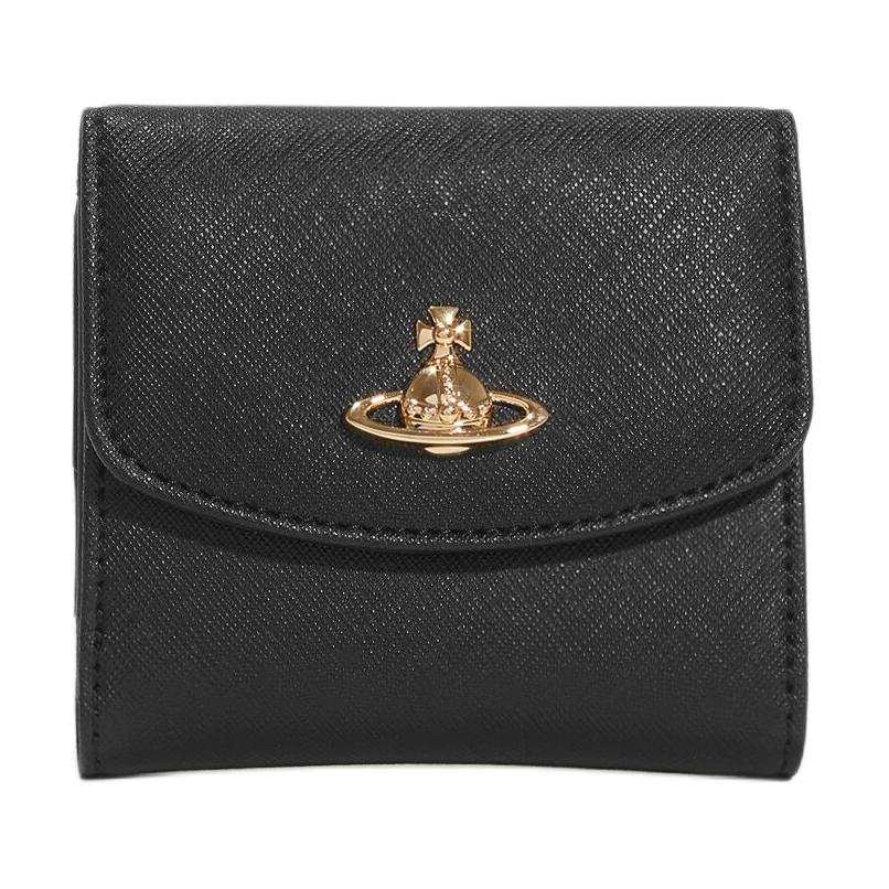 Vivienne Westwood PU Polyurethane With Polyester And Cotton Wallet Small Women's Black