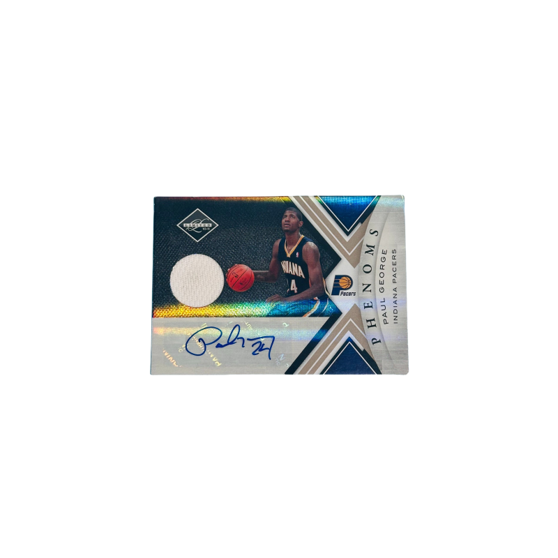 PANINI Paul George Rising Stars, Signature, Panini Remit, Cut Jersey, Autograph, Star Card, Card Pass Sports Cards 1 Pc