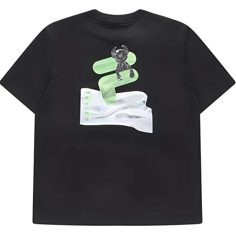 FILA FUSION FOB T Shirt Unisex Jet Black