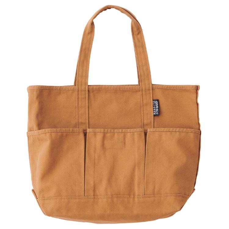 Gramicci 14L Shoulder Bags Cotton Brown/Navy Blue/Camouflage Unisex