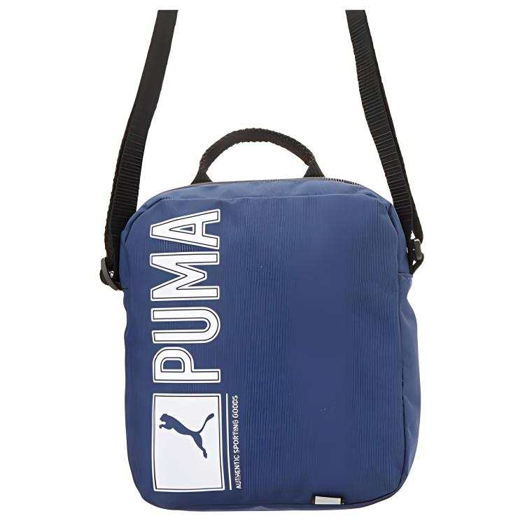 PUMA Polyester Crossbody Bag, Shoulder Bag Unisex Marine Blue