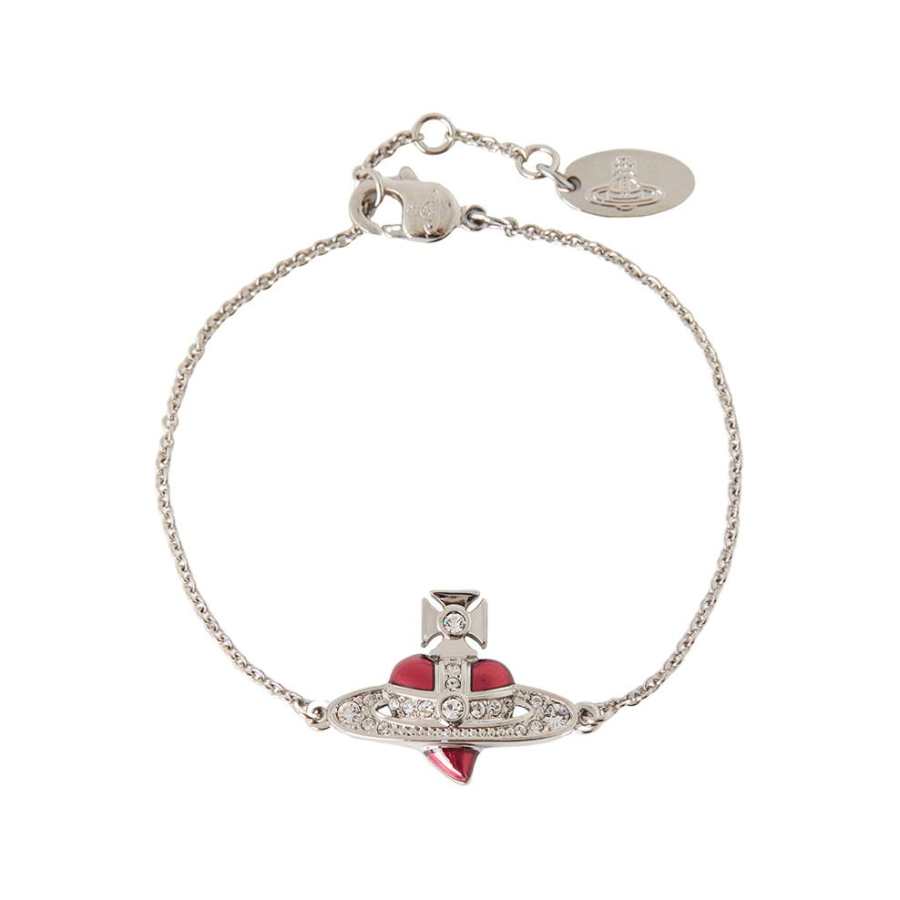 Vivienne Westwood 2020s New Diamante heart bracelet