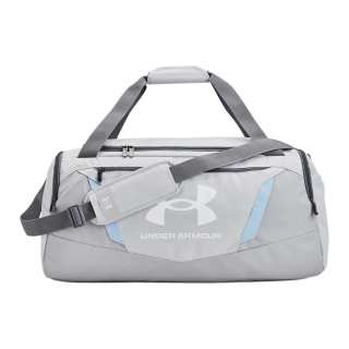 Under Armour Polyester Shoulder Bag, Crossbody Bag, Handbag, Travel Bag 58L Men's Halo Gray & Modern Gray & White