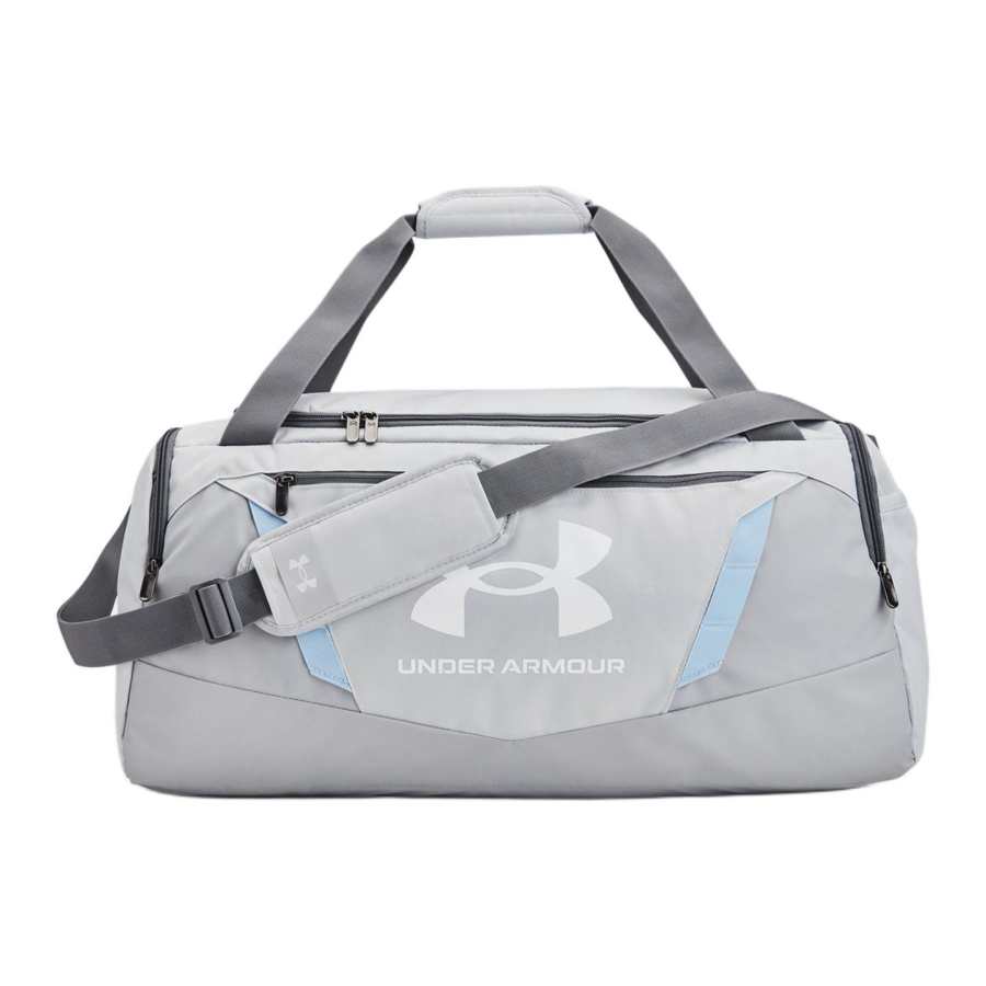 Under Armour Under Armour Polyester Shoulder Bag, Crossbody Bag, Handbag, Travel Bag 58L Men's Halo Gray & Modern Gray & White