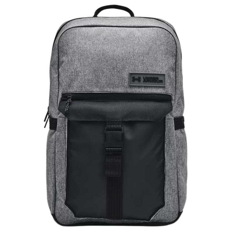 Under Armour Under Armour Polyester Backpack Regular Men's Gray & Black