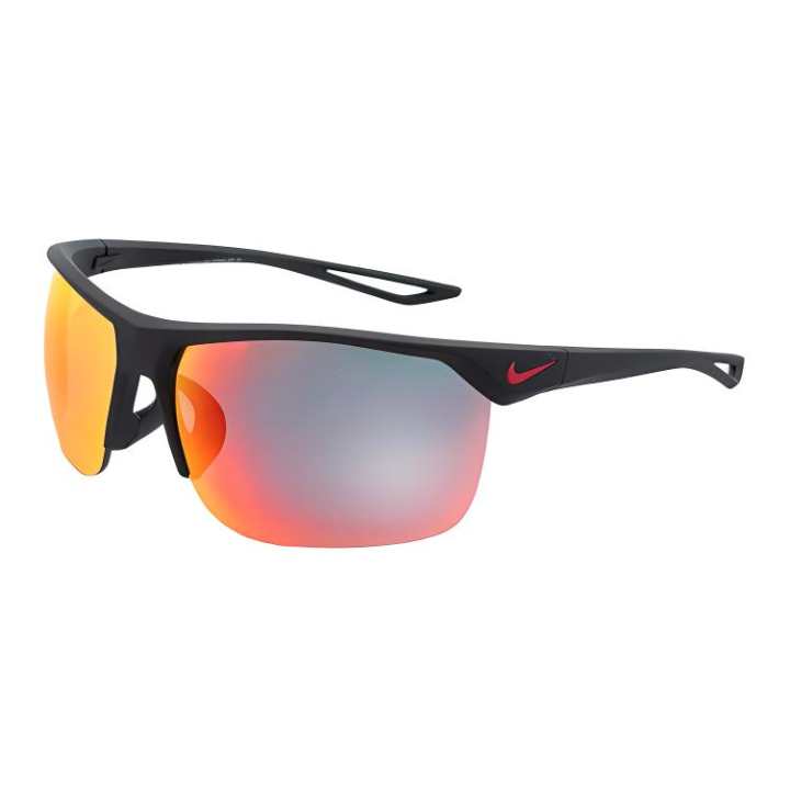 Nike Nike Plastic Rectangular Sunglasses Unisex Black