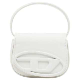 DIESEL Cow Leather Shoulder Bag, Handbag Mini Women's White
