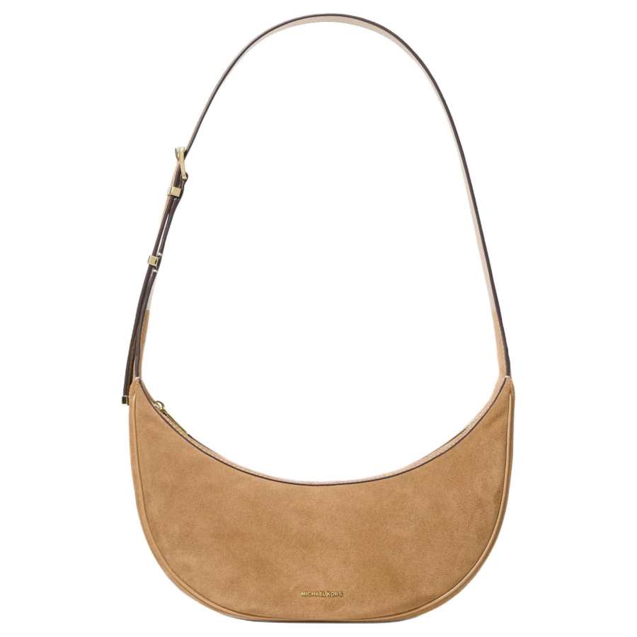MICHAEL KORS Cow Leather Handbag, Shoulder Bag Women's Camel