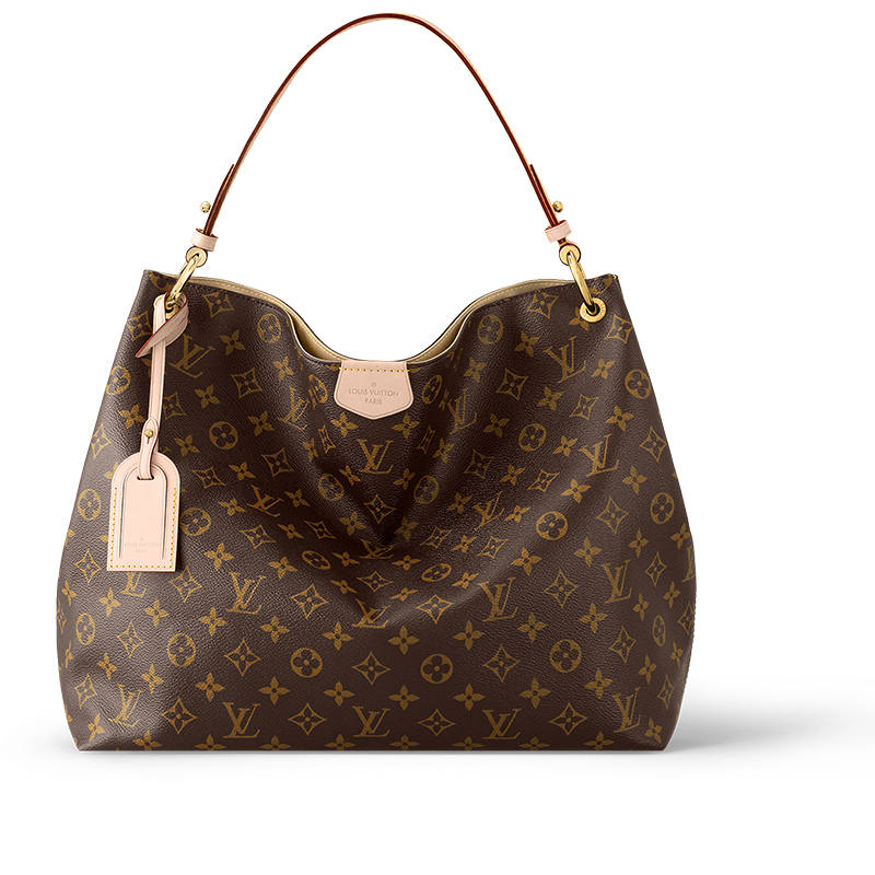 LOUIS VUITTON Graceful MM Monogram Canvas Handbags