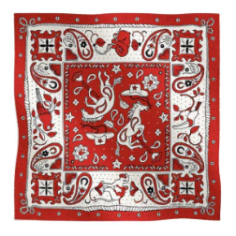 HERMES HERMES Silk Scarves Women's Multicolor