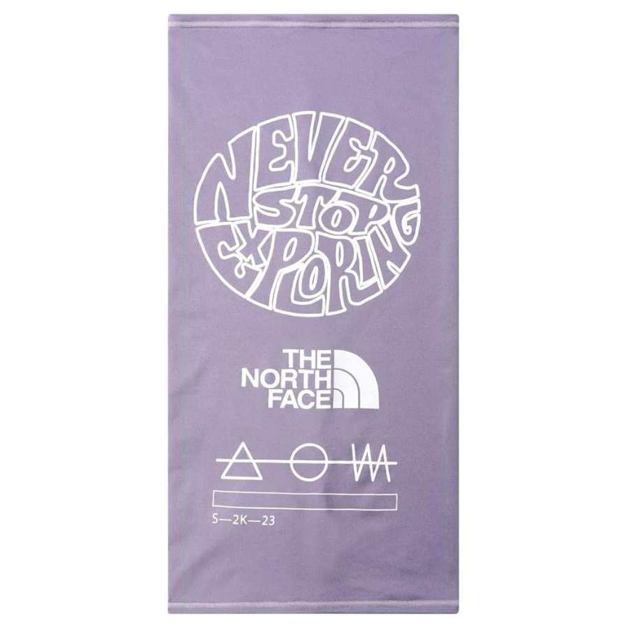 THE NORTH FACE Polyester Knit Scarves Men's Purple