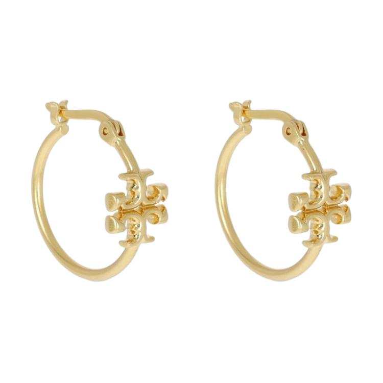 TORY BURCH Tory Burch small Eleanor hoop earrings