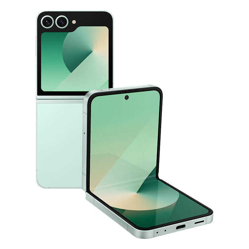 SAMSUNG Galaxy Z Flip 6 Snapdragon 8 Gen 3 Smart External Screen AI Foldable Display 5G Unlocked Cell Phones