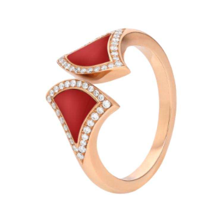 BVLGARI Rings Women's Rose Gold