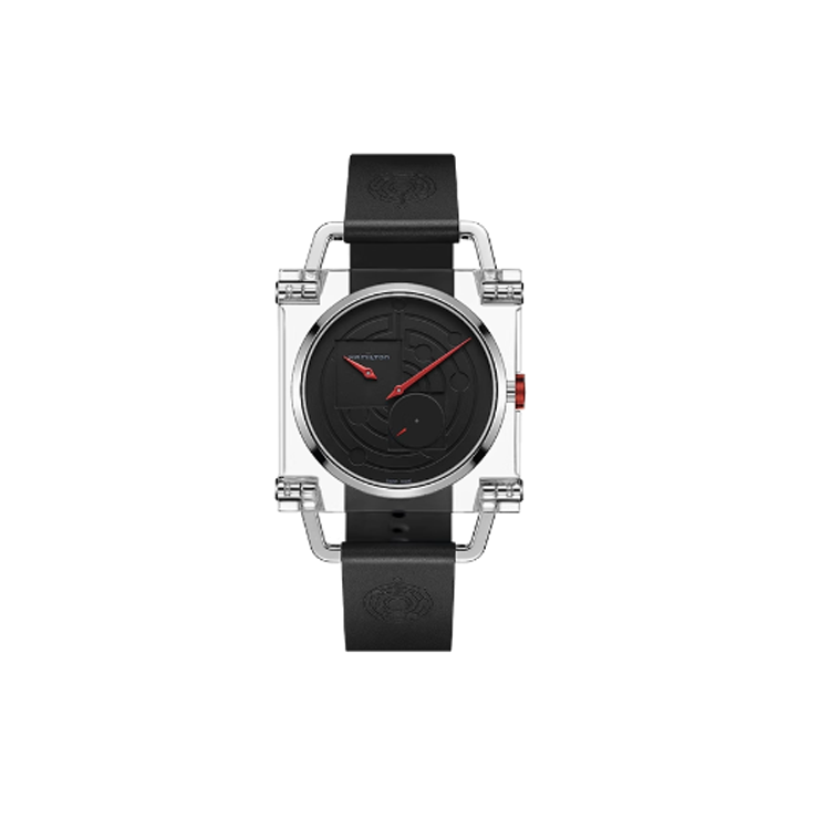 HAMILTON Jazz Series Automatic Mechanical Movement 30m Waterproof Men's Watches Watch 47mm Black Dial