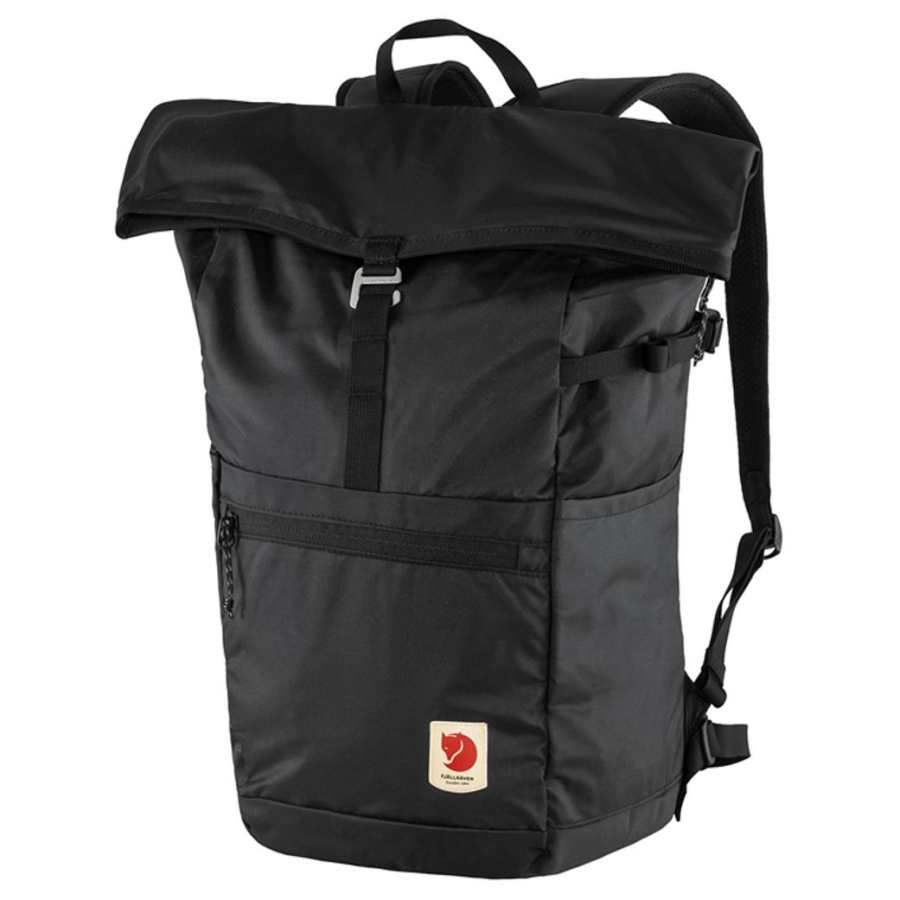 Fjallraven 24L Backpack Outdoor Bag Nylon Black Unisex