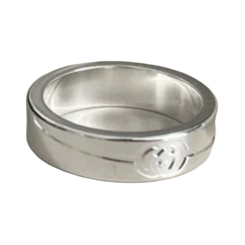 GUCCI Gucci Diagonal Interlocking G ring