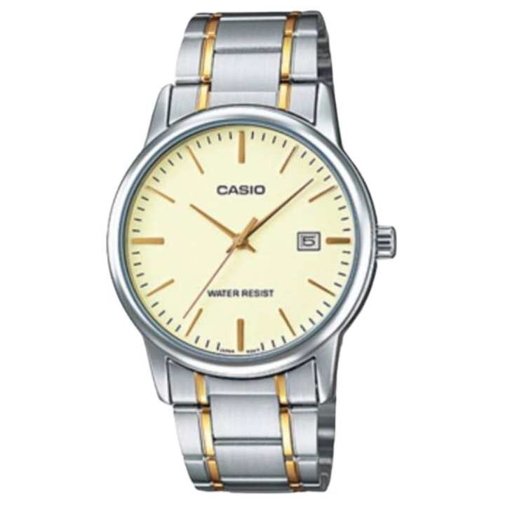 CASIO CASIO Men Standard Series 44mm Yellow Watch MTP-V002SG-9A