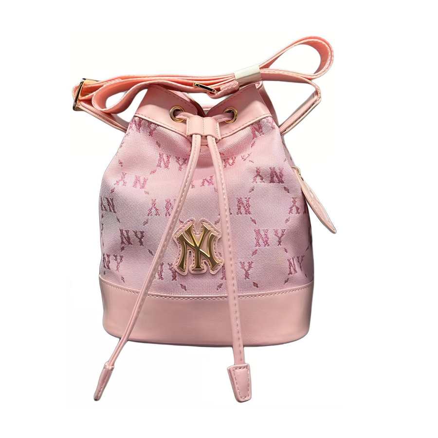 MLB Polyester Shoulder Bag, Crossbody Bag Regular Women's Milk Pink