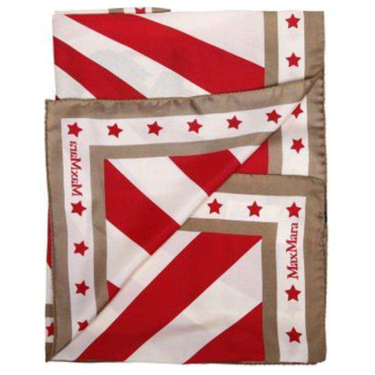 MaxMara Max Mara Logo Printed Scarf