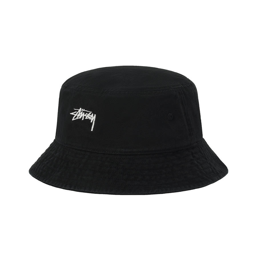 Stussy Stock Bucket Hat Black