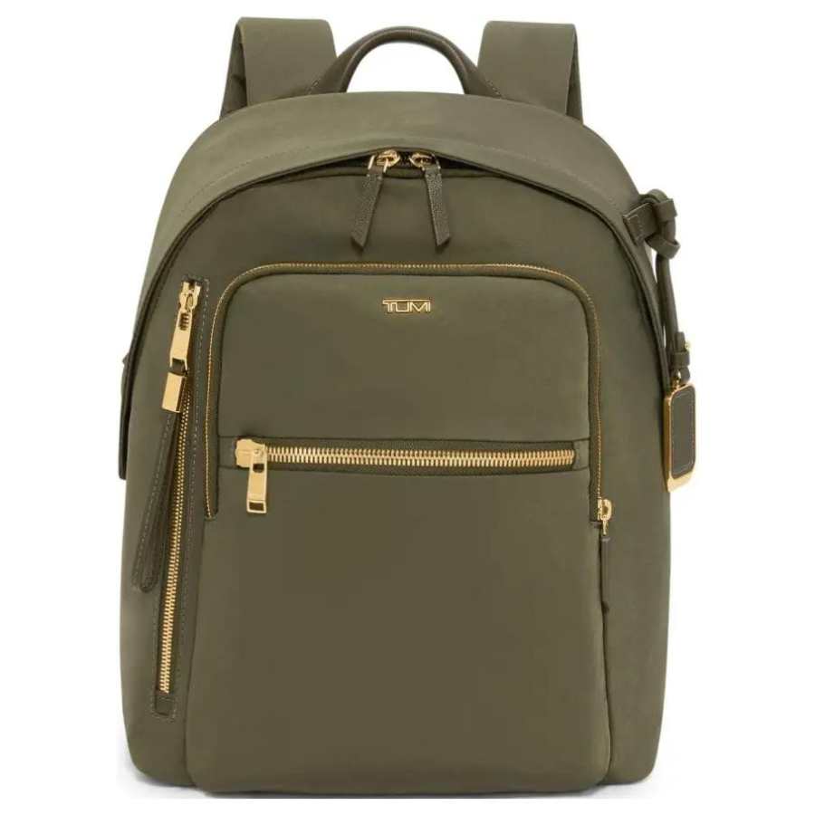 TUMI TUMI Nylon Backpack Unisex Olive Green