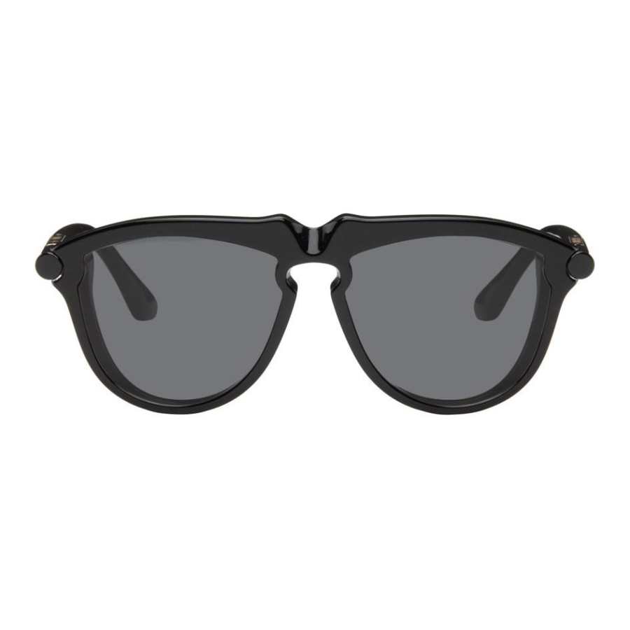 Burberry Burberry Oval Sunglasses Unisex Black