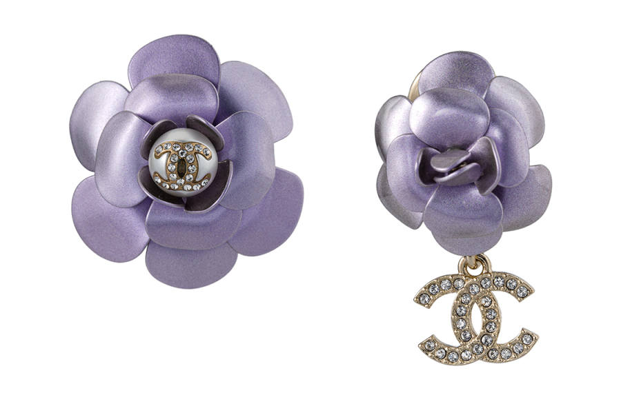 CHANEL CHANEL Brooches Unisex Purple
